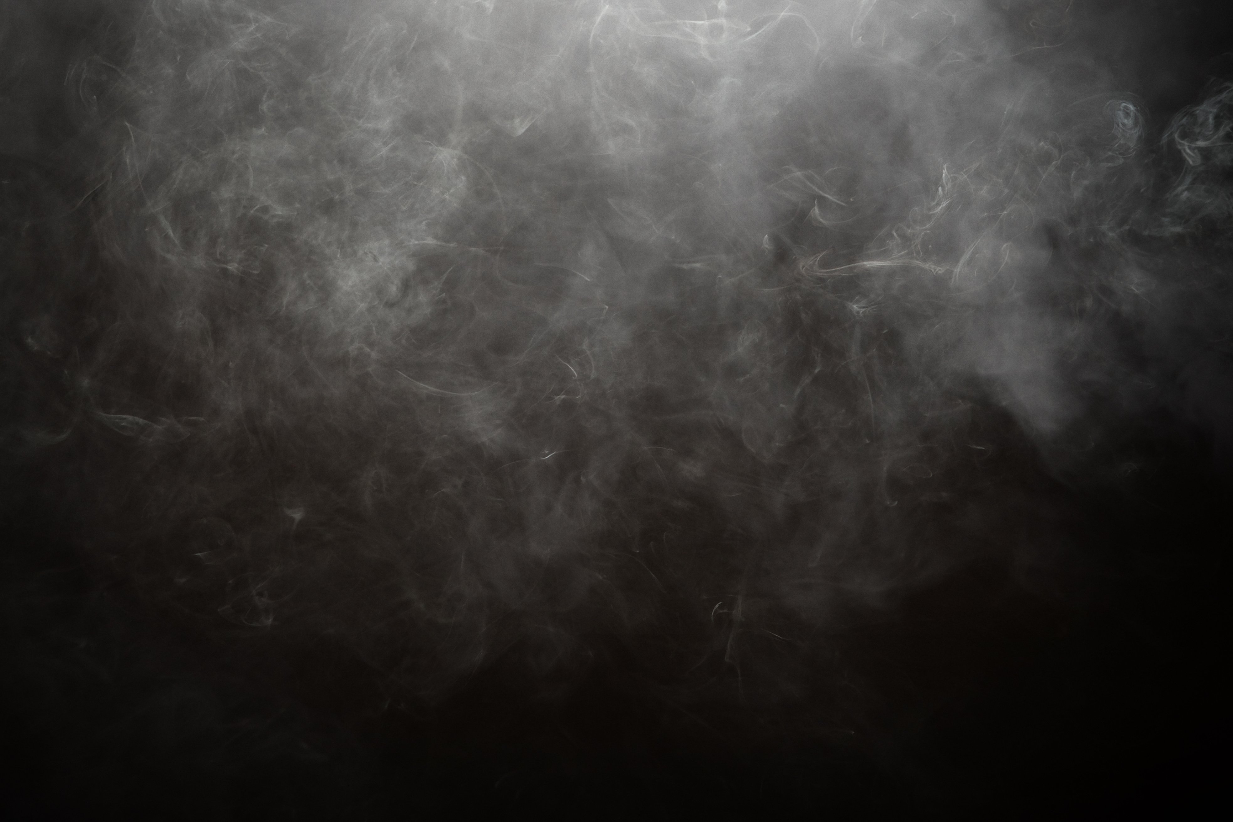 Smoke on a Black Background 